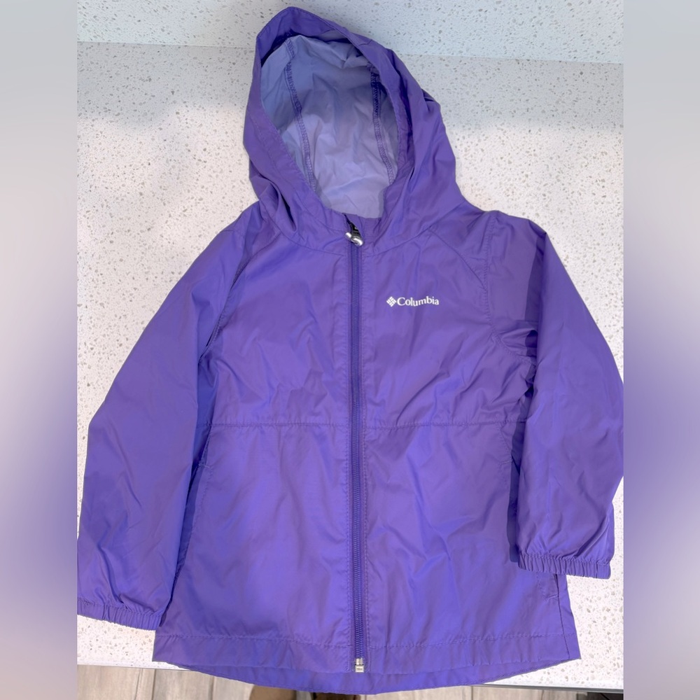 Girls Columbia rain jacket 4T